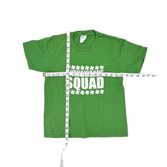 Shenanigans Squad T-Shirt Kids Size 7-8 Irish Green St Patricks Day Tee - Picture 4 of 8
